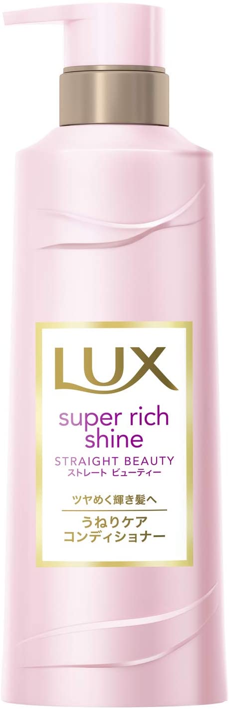 Кондиционер для разглаживания волос Lux Super Rich Shine straight beauty undulation Care Conditioner pump, 400 гр