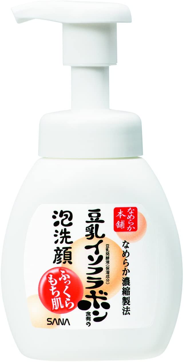 Мусс для умывания Sana Nameraka Honpo Foaming Facial Wash, 200 мл