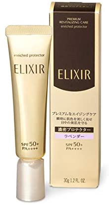 Защитный крем Shiseido Elixir Enriched Protector CB Lavender (SPF 50+ PA++++), 30 гр