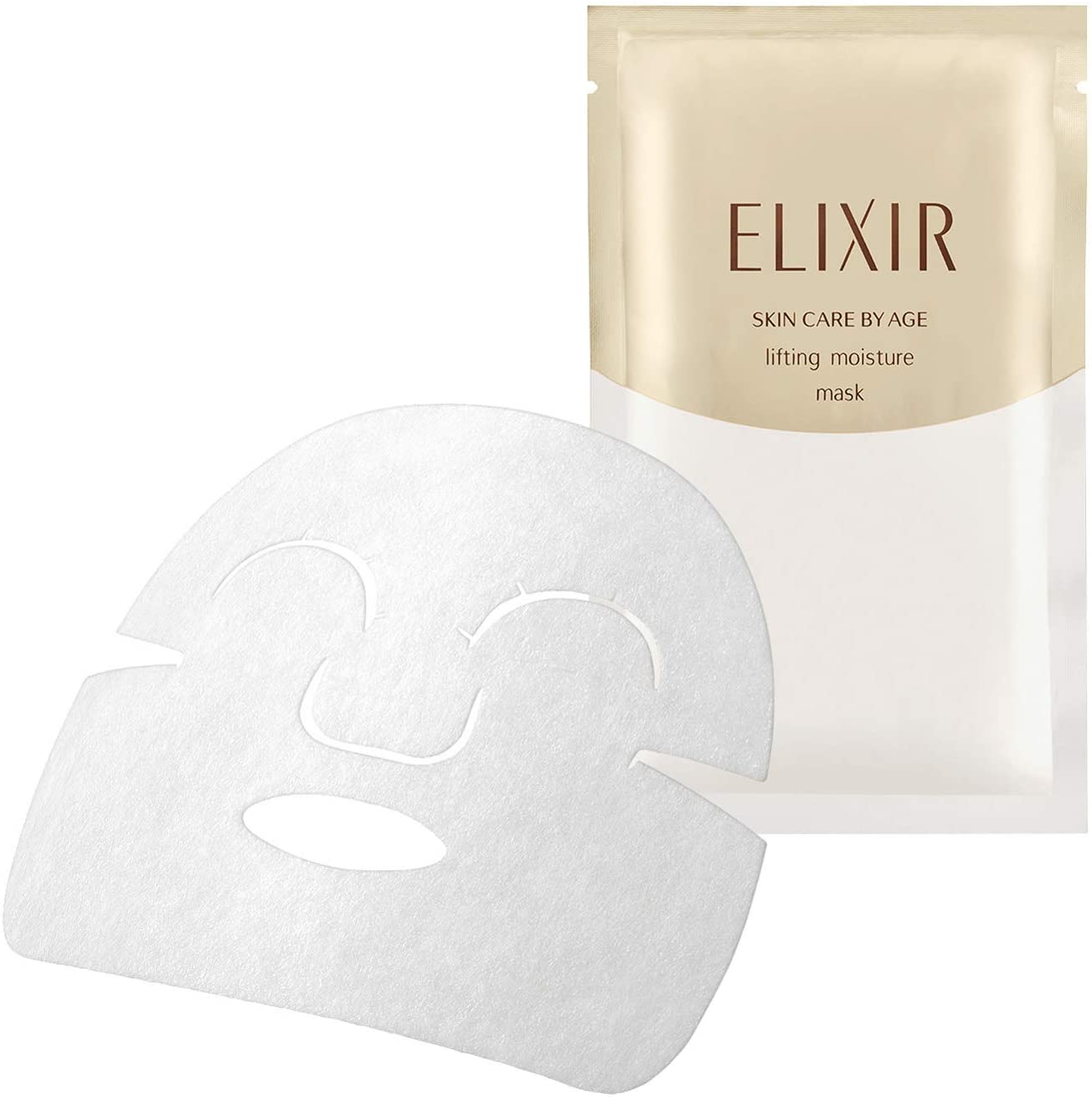 Подтягивающая и увлажняющая маска Shiseido Elixir Skin Care By Age Lifting Moisture Mask, 30 мл х 6 листов