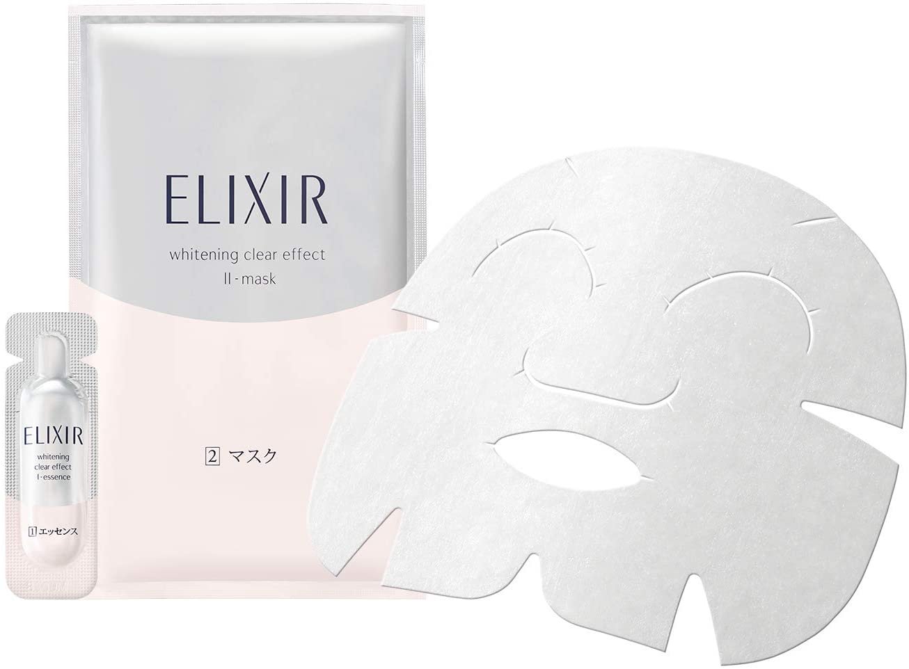 Отбеливающая маска Shiseido Elixir White Clear Effect Mask, 6 шт