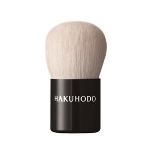 Кисть для пудры, румян, хайлайтера Hakuhodo Kinoko Brush BkA Round