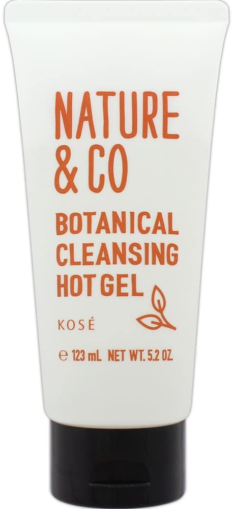 Теплый гель для очищения кожи KOSE Nature&amp;Co Botanical Cleansing Hot Gel, 123 гр
