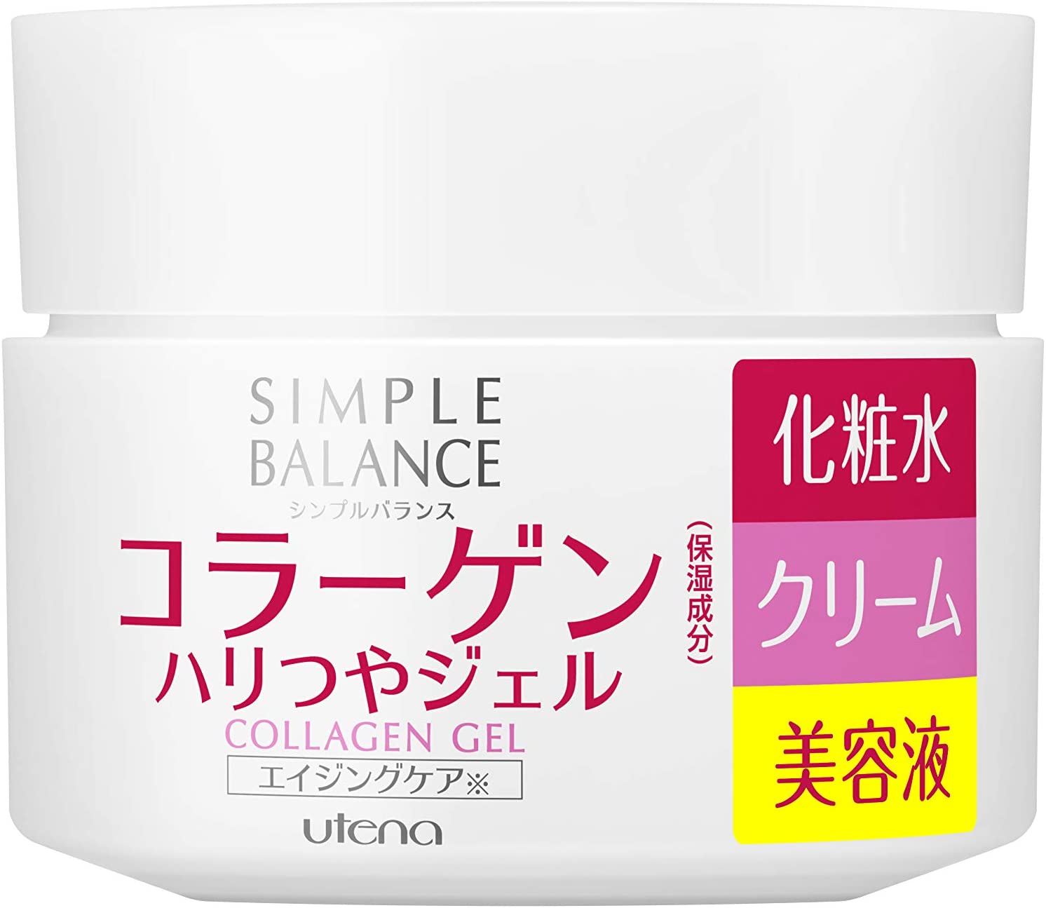 Увлажняющий гель с коллагеном и гиалуроновой кислотой Utena Simple Balance Haritaya Gel, 100 гр