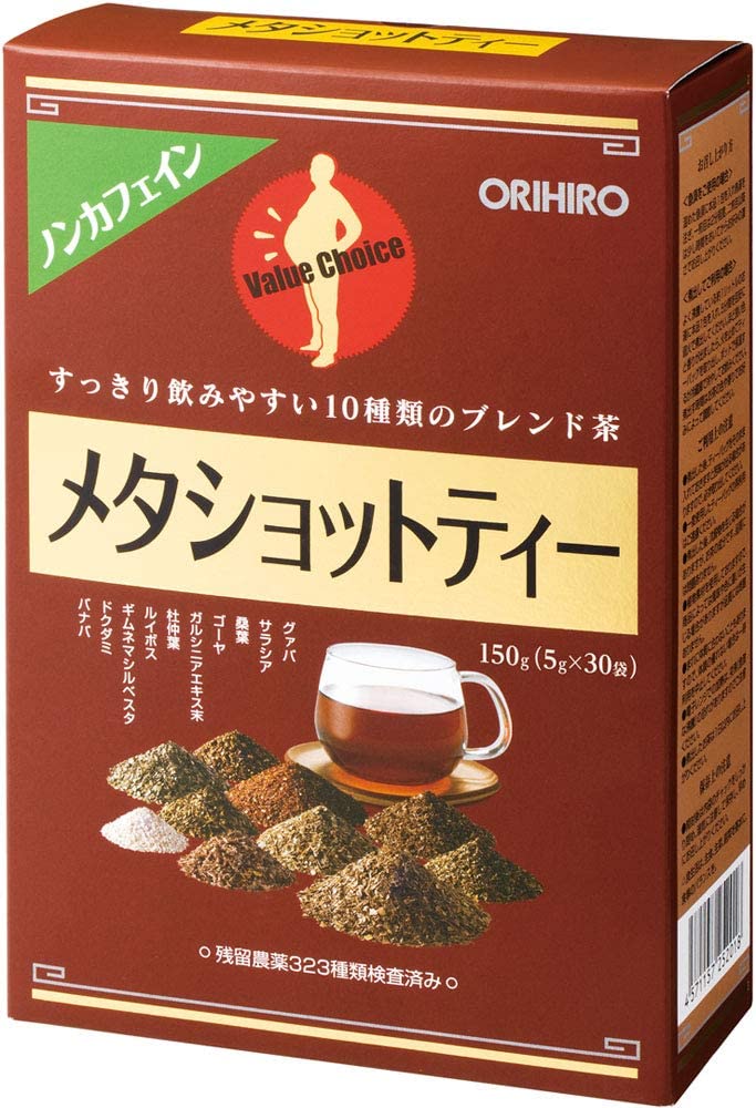 Чай меташот (без кофеина) Orihiro Meta Shot Tea, 5 гр х 30 шт