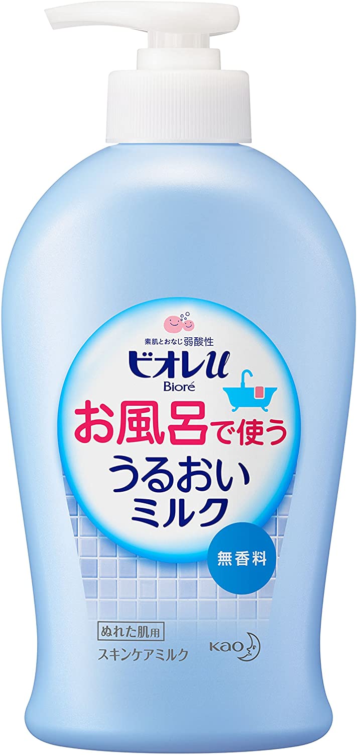 Увлажняющее молочко для ванной Kao Biore Used In The Bath Moist Milk, 300 мл