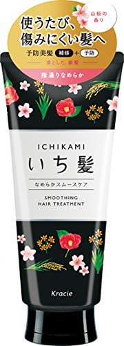 Бальзам для поврежденных волос Kracie Ichikami Hair Smooth Care Treatment, 180 гр