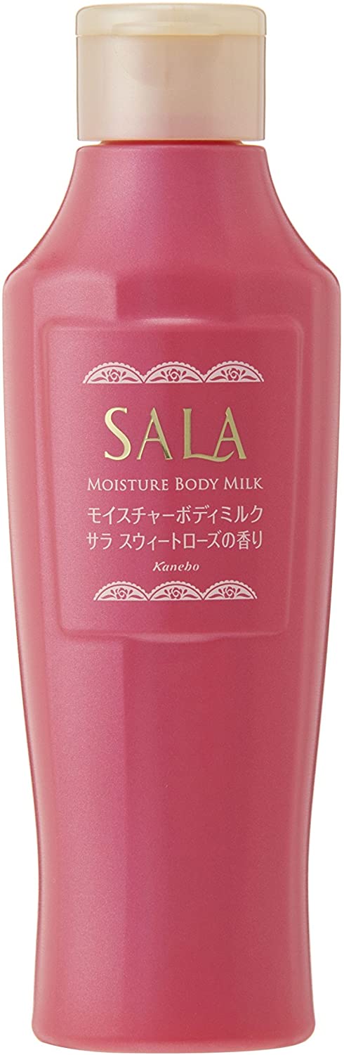 Увлажняющее молочко для тела с ароматом розы Kanebo Sala Moisture Body Milk, 200 мл