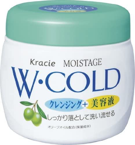 Очищающий и увлажняющий массажный крем для лица Kracie Moistage W Cold Cream, 270 гр