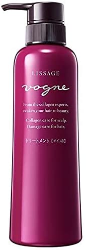 Увлажняющий безсиликоновый бальзам с коллагеном Lissage Vogne Hair Change Treatment Moist, 400 мл