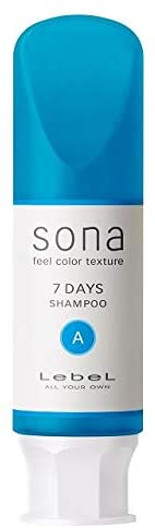 Шампунь для окрашенных в светлые тона волос Lebel Sona 7 Days Control LOCOR А Shampoo A, 80 мл