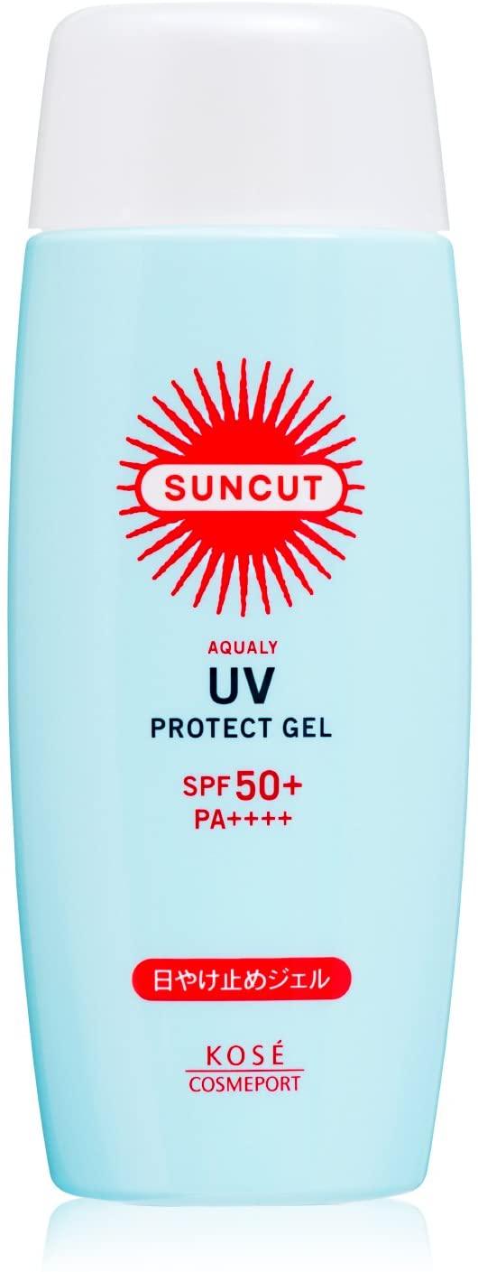 Солнцезащитный водостойкий гель Kose Suncut Sunburn Prevent Gel SPF50+ PA ++++, 100 гр