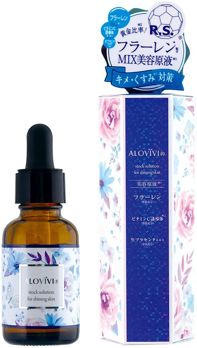 Увлажняющая эссенция с фуллереном, витамином С и плацентой Alovivi Beauty Solution, 27 мл