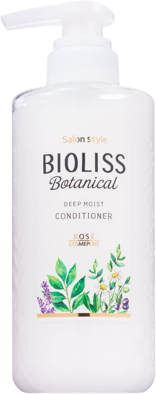 Кондиционер для ослабленных и поврежденных волос Kose Bioliss Botanical Conditioner Deep Moist, 480 мл