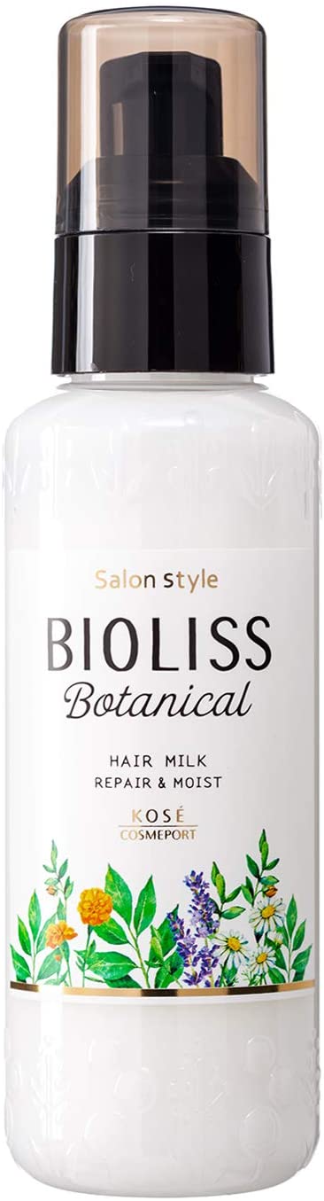 Натуральное молочко для восстановления волос Kose Bioliss Botanical Treatment Milk, 100 мл