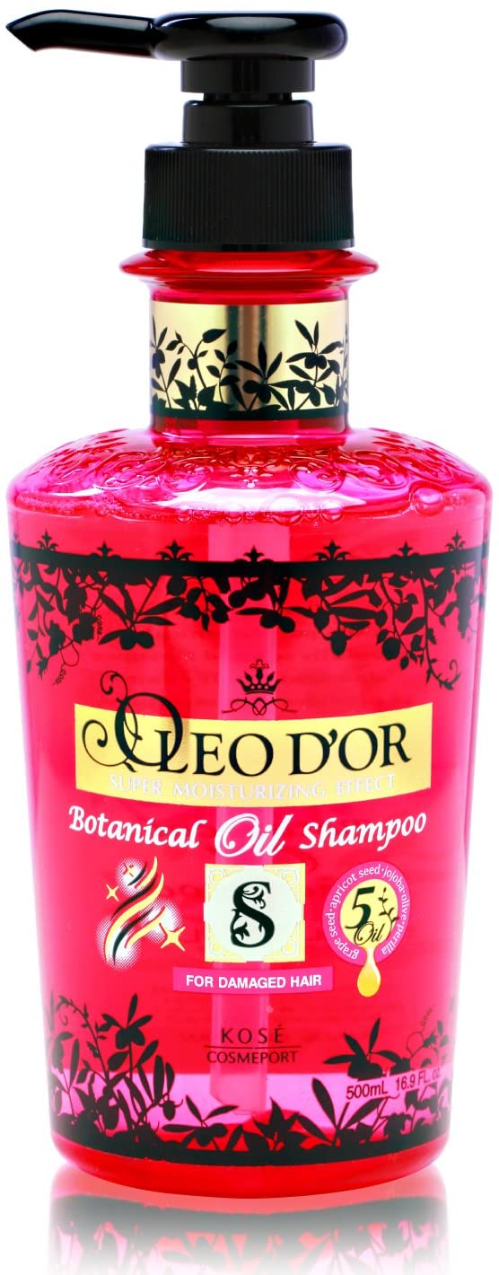 Шампунь для укрепления и восстановления волос Kose Oleo Dor Botanical Oil Repair Shampoo, 500 мл