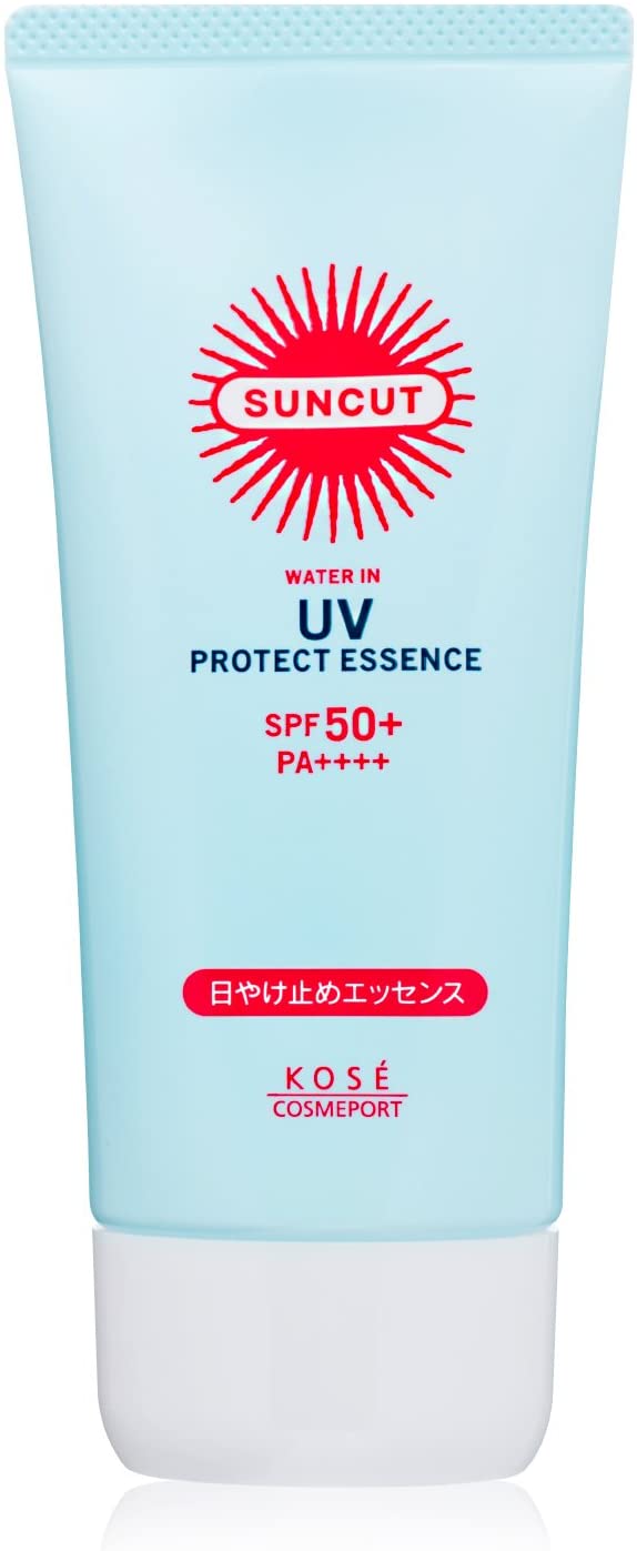 Солнцезащитная увлажняющая эссенция для лица и тела Kose Suncut Sunscreen Essence SPF50+ PA++++, 80 гр