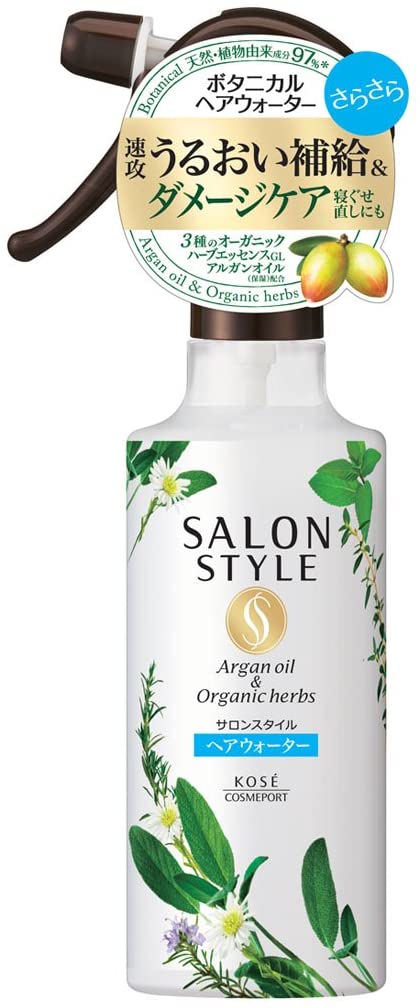 Увлажняющий мист для волос с аминокислотами и маслом арганы Kose Salon Style Botanical Treatment Hair Water, 250 мл