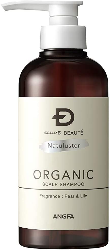 Органический шампунь ANGFA SCALP-D Natuluster ORGANIC Shampoo, 350 мл