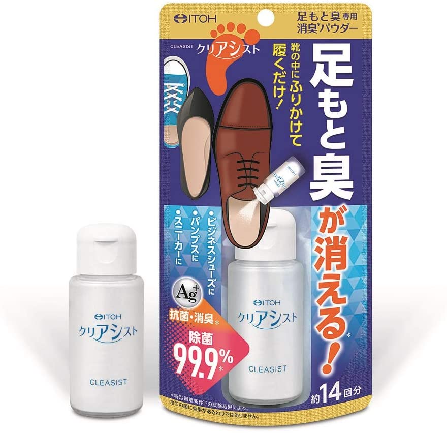 Дезодорирующий тальк для обуви ITOH Odor Assist Feet Powder Chestnut