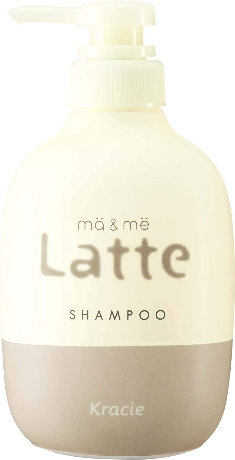Безсульфатный шампунь с протеинами для мамы и ребенка Kracie Ma & Me Latte Shampoo, 490 мл