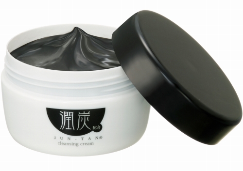 Очищающий крем для лица с древесным углем Aqua Life JUN-TAN Charcoal Cleansing Cream, 150 гр