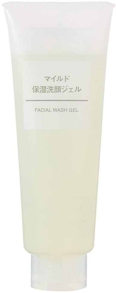 Очищающий гель с увлажняющим эффектом MUJI Facial Wash Gel, 120 гр