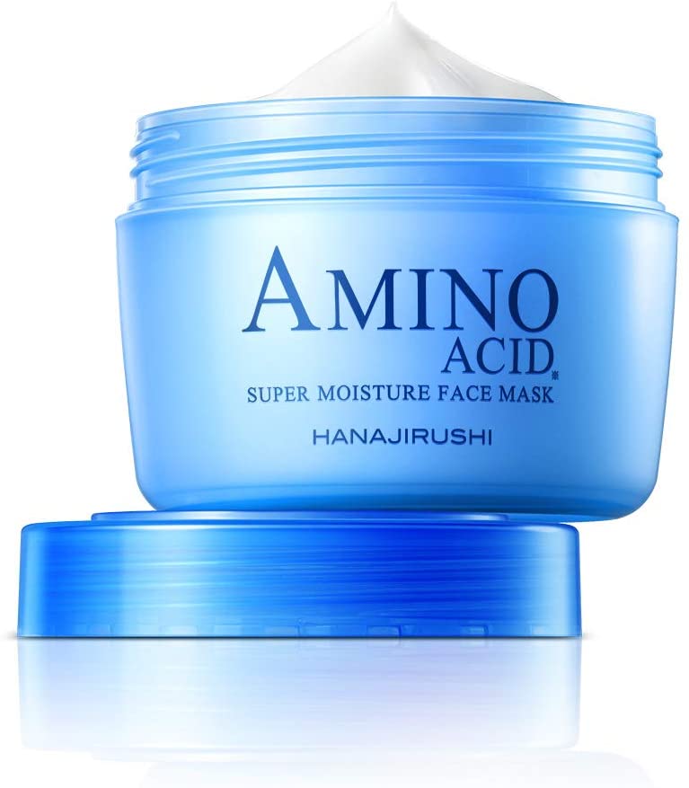 Ночная увлажняющая гель-маска с аминокислотами и церамидами HANAJIRUSHI Super Moisture Face Mask Amino Acid&Ceramide, 220 гр