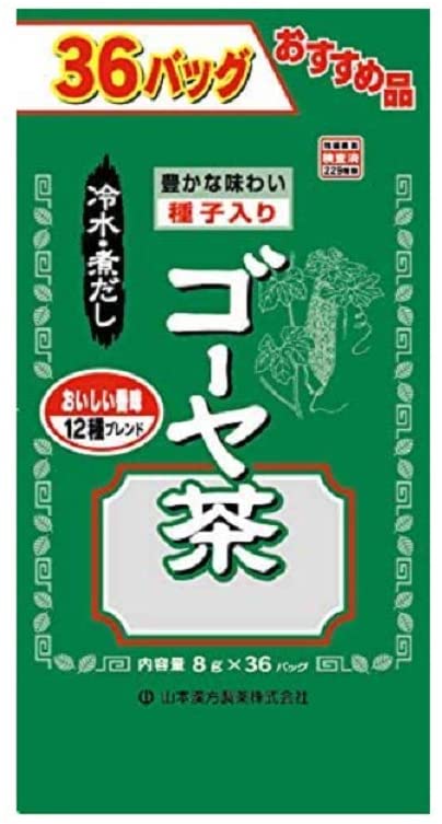 Чай улун с горькой тыквой и шелковицей Yamamoto Kanpo Goya Tea, 8 гр х 36 шт