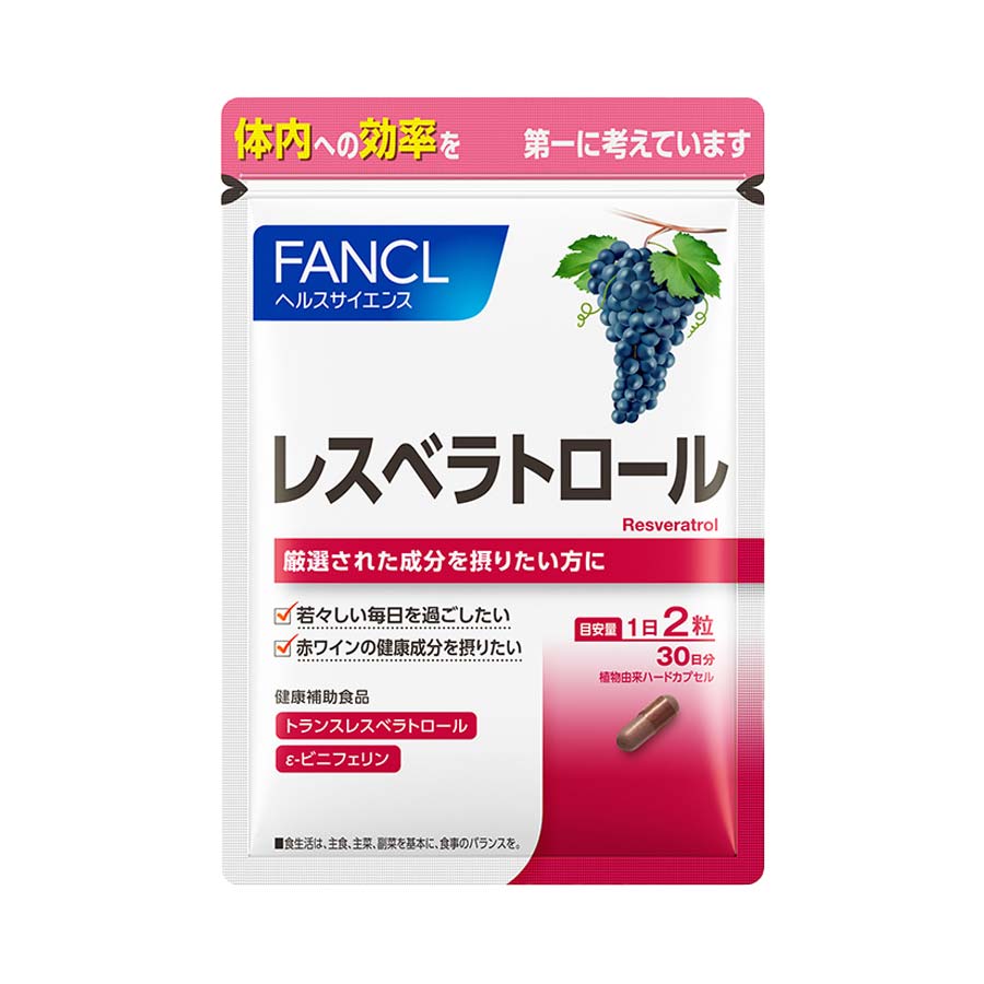 Антиоксидант ресвератрол Fancl Resveratrol, 60 шт