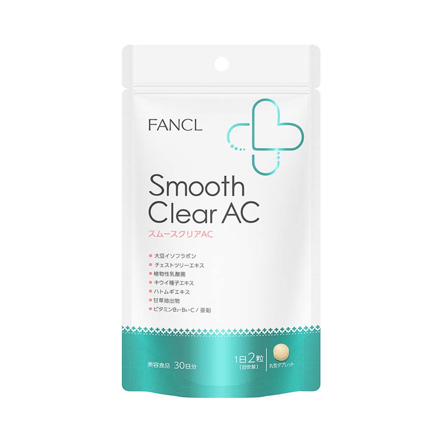 Чистота и молодость кожи Smooth Clear AC FANCL, 60 шт