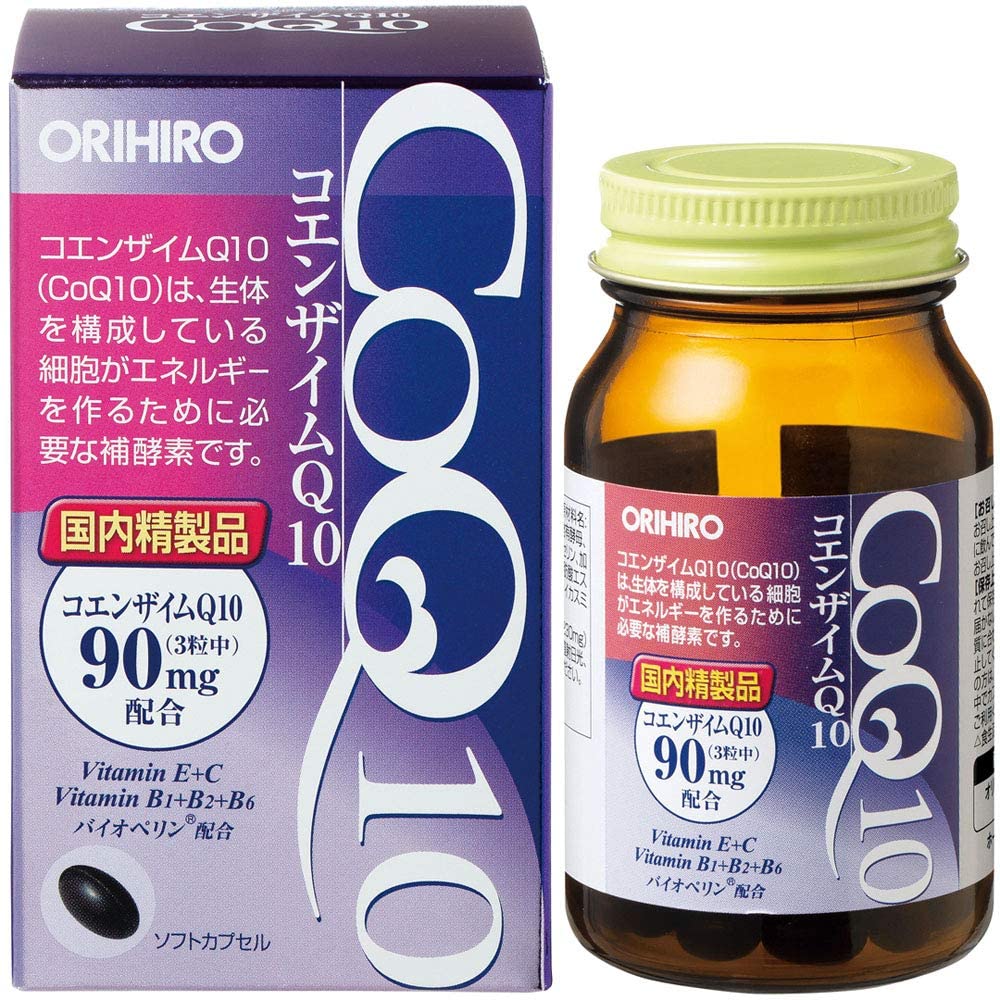 Препарат Orihiro Coenzyme Q10, 90 шт