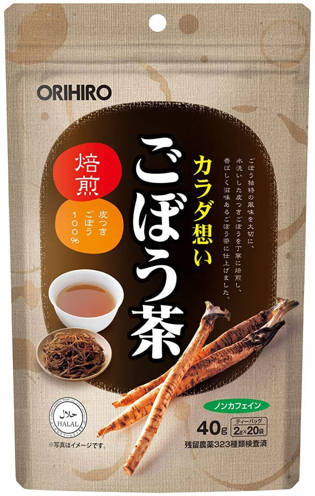 Чай с корнем лопуха Orihiro Burdock Tea, 2 гр х 20 шт