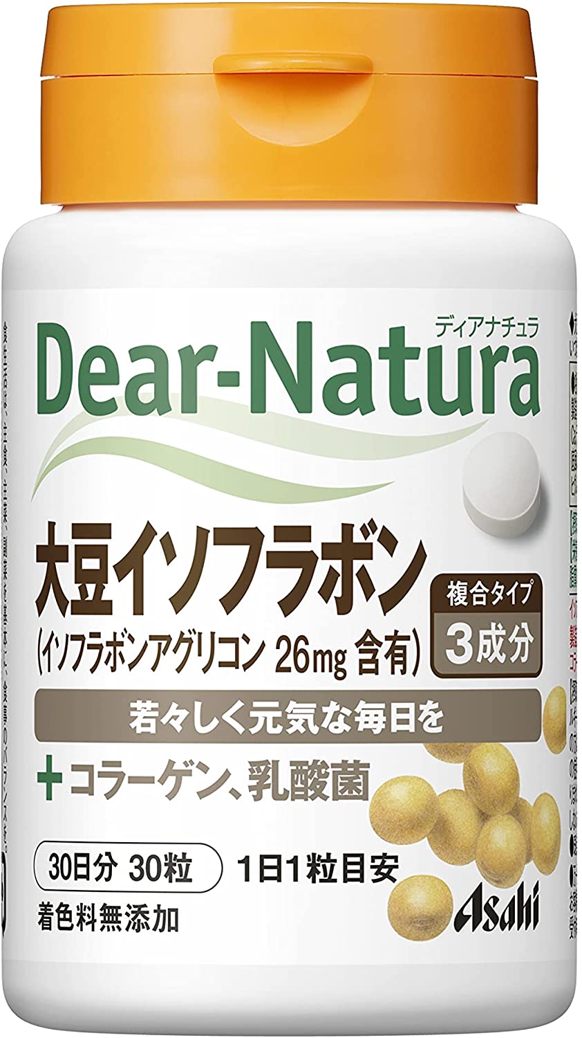 Комплекс с соевыми изофлавонами Asahi Dear-Natura Soy Isoflavone, 30 шт