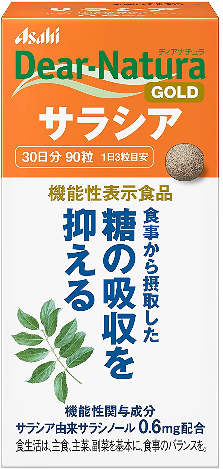Комплекс с экстрактом салации Asahi Dear-Natura Gold Salacia, 90 шт