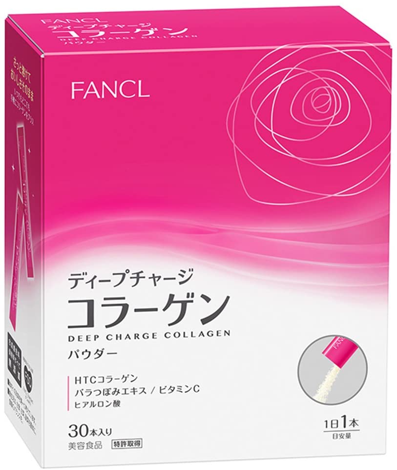 Коллаген-пудра FANCL Deep Charge Collagen Powder, 30 стиков