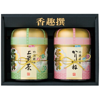 Набор зеленого чая в подарочной упаковке Shizuoka Meicha Assoed PAT 25C, 2 шт х 50 гр