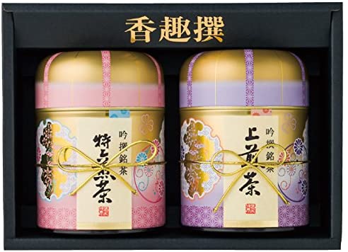 Набор зеленого чая в подарочной упаковке Shizuoka Meicha Assoed PAT 40C, 2 шт х 100 гр