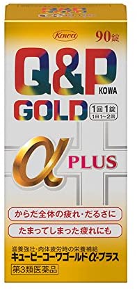 Тонизирующий комплекс Kowa Q&P Gold α Plus, 90 шт