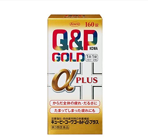 Тонизирующий комплекс Kowa Q&P Gold α Plus, 160 шт
