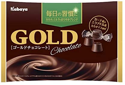 Шоколадные конфеты Kabaya Gold Chocolate, 183 гр