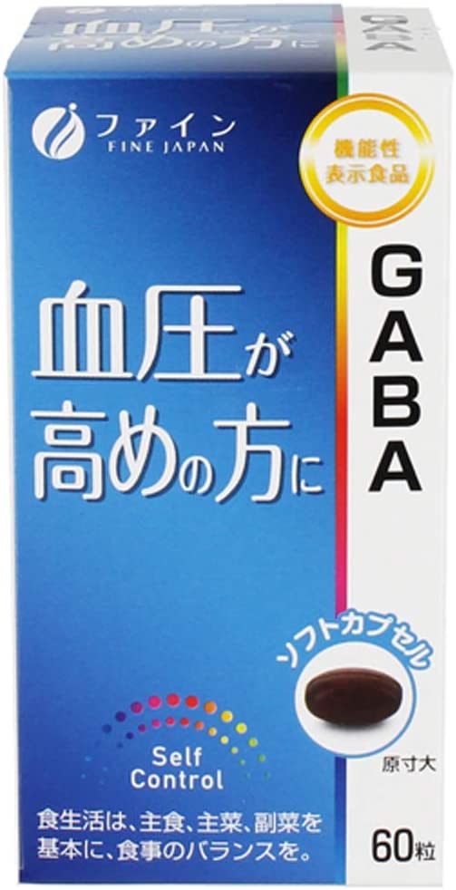 Комплекс GABA + EPA DHA Fine Japan для повышения умственной активности, 60 шт