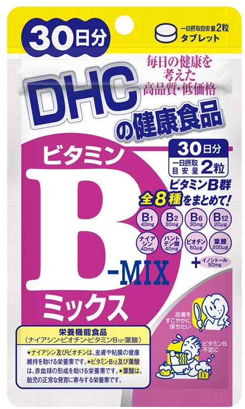 Комплекс витаминов группы B DHC Vitamin B Mix, 60 шт