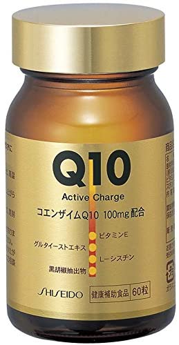 Антивозрастной комплекс коэнзим Shiseido Q10 active charge, 60 шт