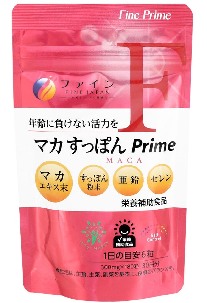 Комплекс с экстрактом маки Fine Japan Maca, 180 шт