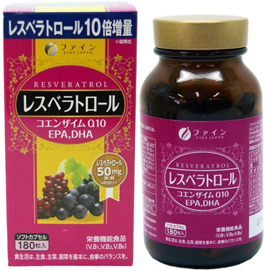 Ресвератрол Fine Japan Resveratrol, 180 шт