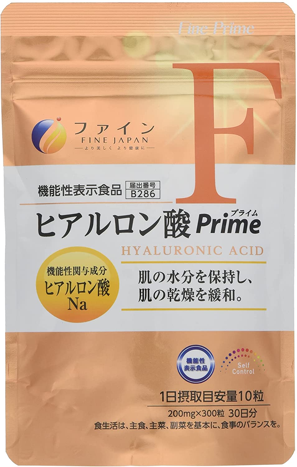 Гиалуроновая кислота Fine Japan Hyaluronic Acid Prime, 300 шт