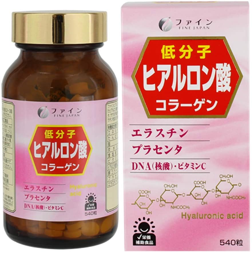 Комплекс с гиалуроновой кислотой и коллагеном Fine Japan Small Molecule Hyaluronic Acid Collagen, 540 шт