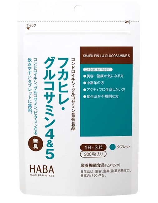 Хондроитин и глюкозамин Shark золотого сочетания 4 & 5 HABA, 300 шт
