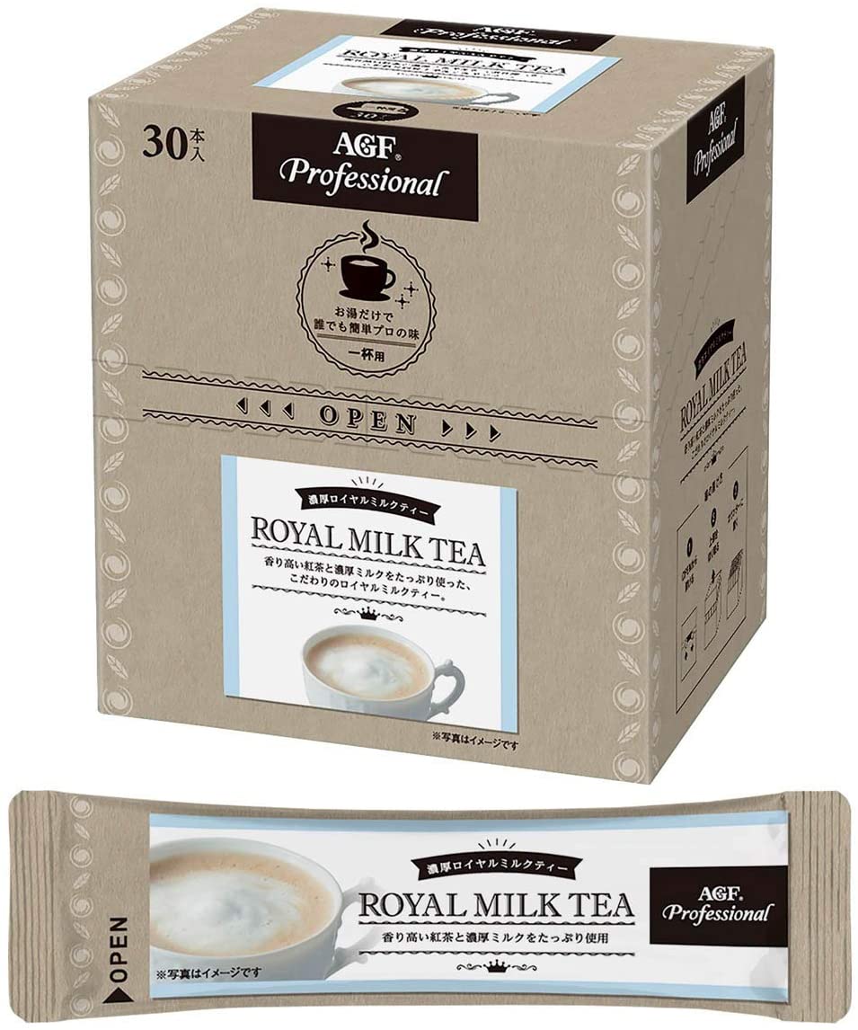 Королевский молочный чай Professional Premium Tea AGF, 10 гр х 30 шт